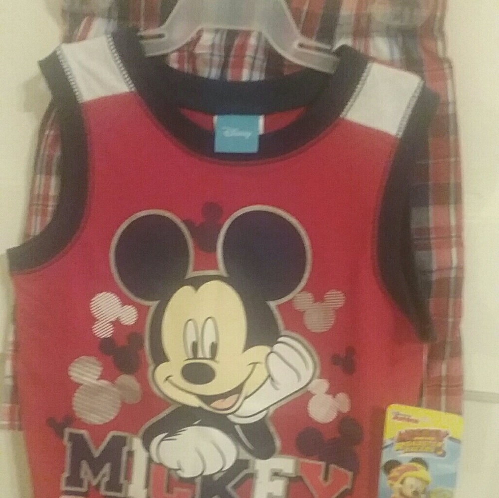 Mickey Mouse sleeveless short set